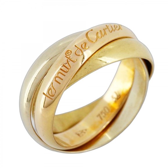 CARTIER 18k Gold Trinity Ring #51 - Picture 1 of 8